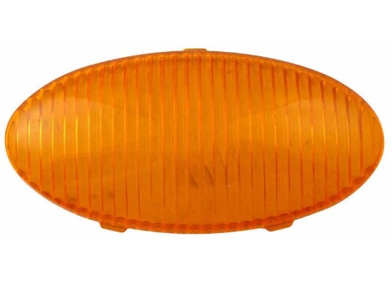 Optronics, Optronics APL5AB - Replacement Lens for Optronics Trailer Clearance Light - Amber - 5-1/2" Long x 2-3/4" Wide