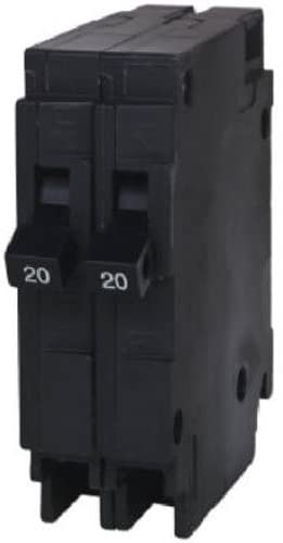 PARALLAX PWR, Parallax Siemens Q2020 Two 20-Amp Single Pole 120-Volt Circuit Breakers