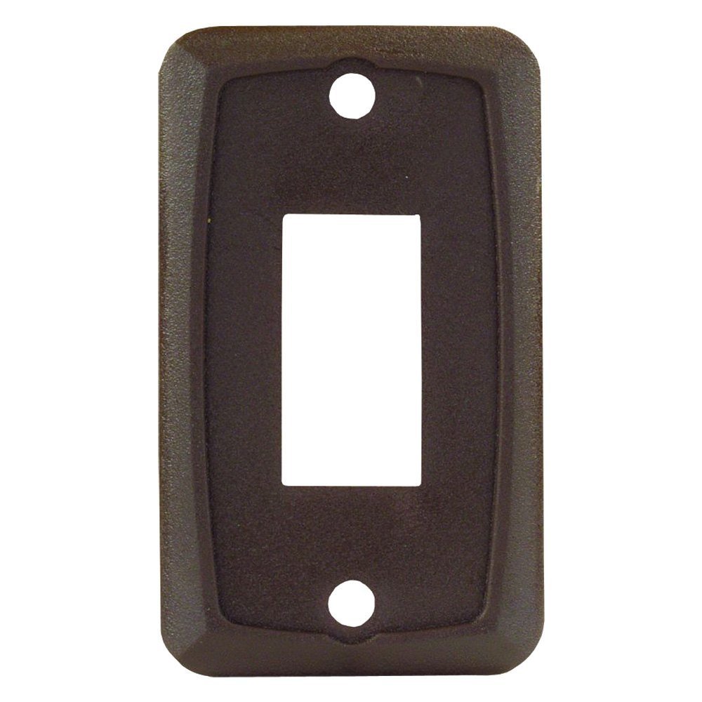 JR Products, Single Face Plate, Brown