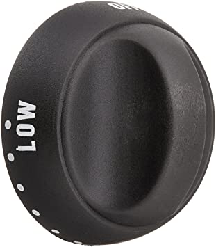 SUBURBAN MFG, Suburban Mfg Top Burner Control Knob Black - 140230