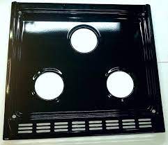 SUBURBAN MFG, Suburban Stove Replacement Top- Black - 101996BK