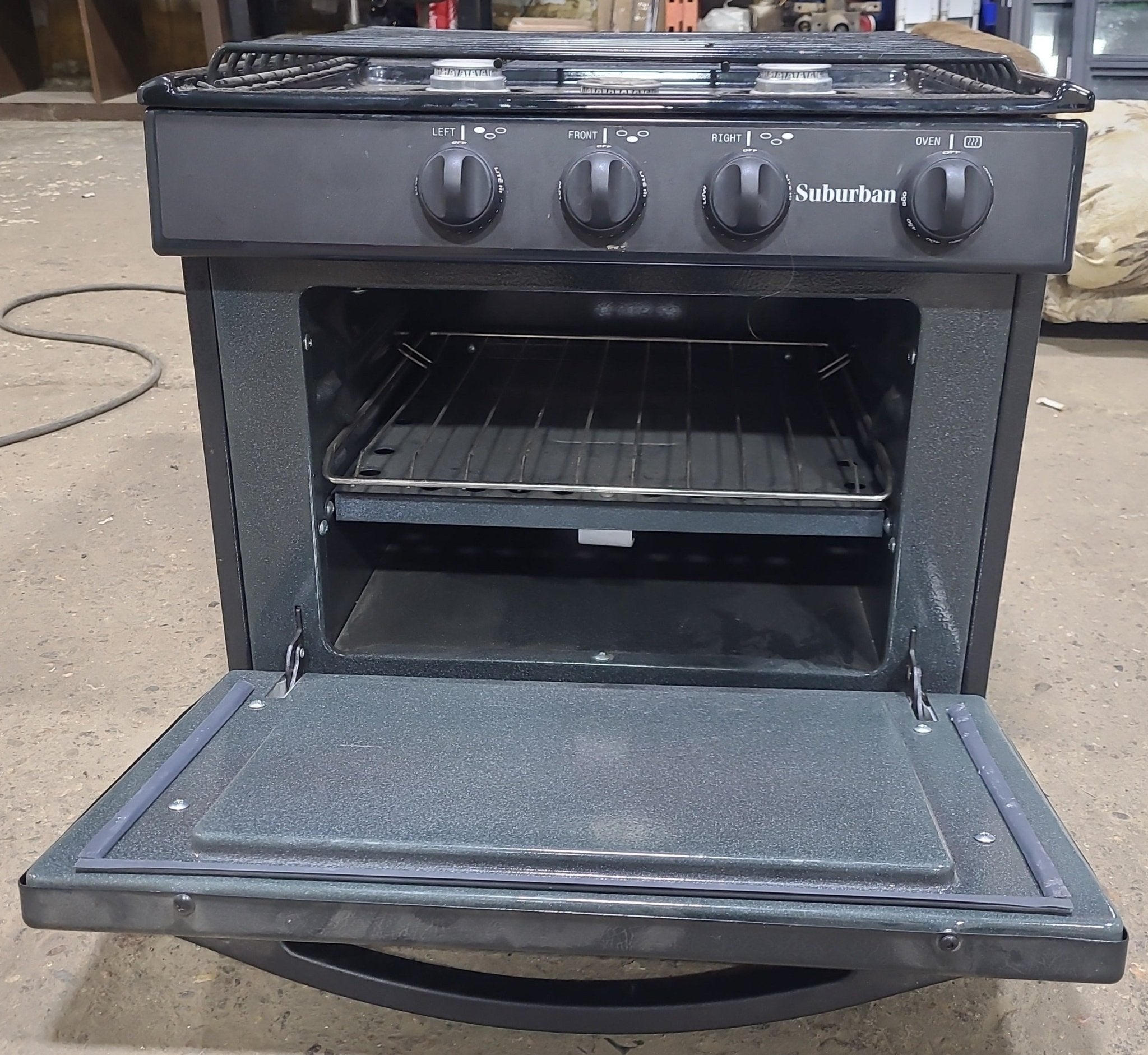 Young Farts RV Parts, Suburban Used Oven With Cook Top SRNA3SBBM | Complete